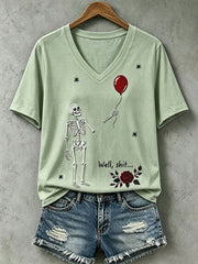 Women's Gothic Skull T-Shirt