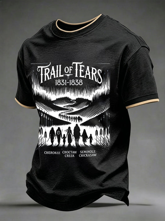 Men's Trail of Tears Casual T-Shirt