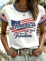 Women's Independence Day Print Tee