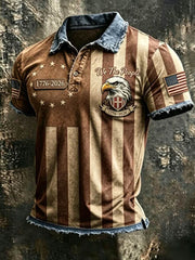 Men's 250Th Anniversary National Faith Print Shirt