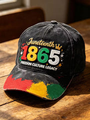 Juneteenth Printed Casual Unisex Hat