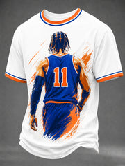 Men's MVP Basketball Player Inspired Casual T-shirt