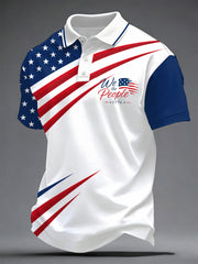 Men's USA 1776-2026 Printed Casual Top