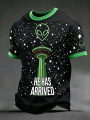 Men's Basketball 'He Has Arrived' Martian T-Shirts