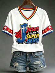 Women's Christian V-neck T-shirts