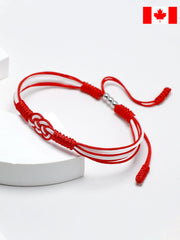 Canadian woven bracelet