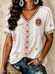 Women's 2026 Morocco Football T-Shirts