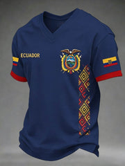 Men's V-neck T-shirt