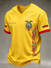 Men's V-neck T-shirt