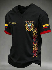 Men's V-neck T-shirt