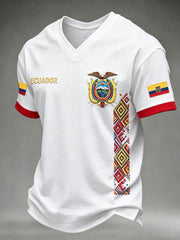 Men's V-neck T-shirt