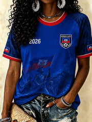 Women's Haiti Soccer T-Shirts