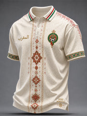 Men's 2026 Morocco Football polo shirt