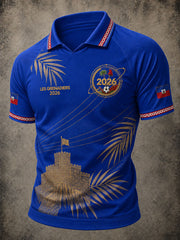 Men's 2026 Haiti Football Casual T-shirt