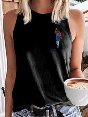 Women's Basketball Fan Graphic Vest Top