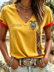 Women's short-sleeved T-shirt