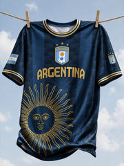 Men's Argentine Football Short Sleeve T-shirt