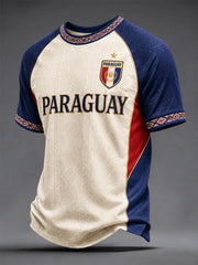 Men's Gift For Football Fans Print Casual Tee
