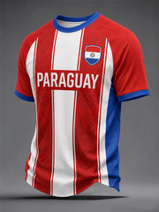 Men's Gift For Football Fans Print Casual Tee