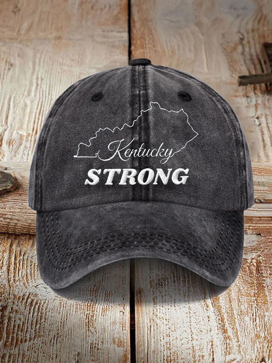 Unisex Kentucky Strong Printed Hat