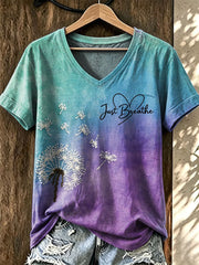 Women's Suicide Prevention Awareness Print T-shirt