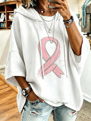 Women's Breast Cancer Awareness Print Top
