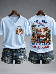 Women's My Too Old To Care Club T-Shirt