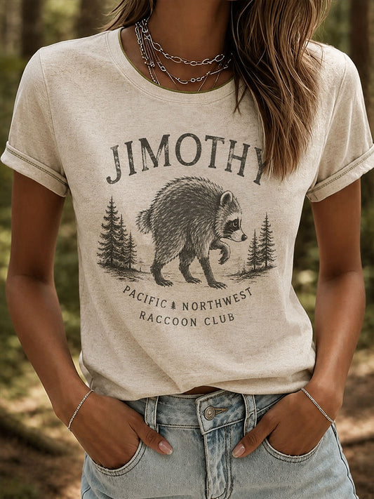 Women's Jimothy Raccoon T-Shirt