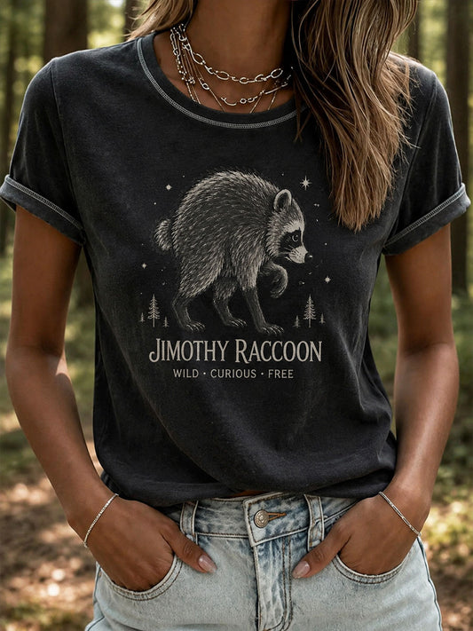 Women's Jimothy Raccoon T-Shirt