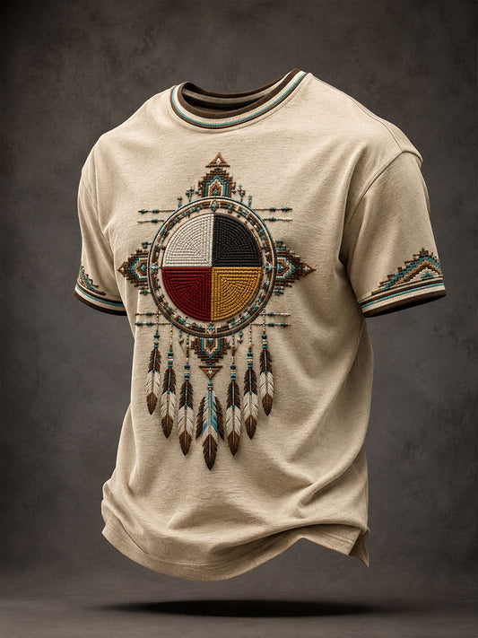 Men's Indigenous Art T-Shirt