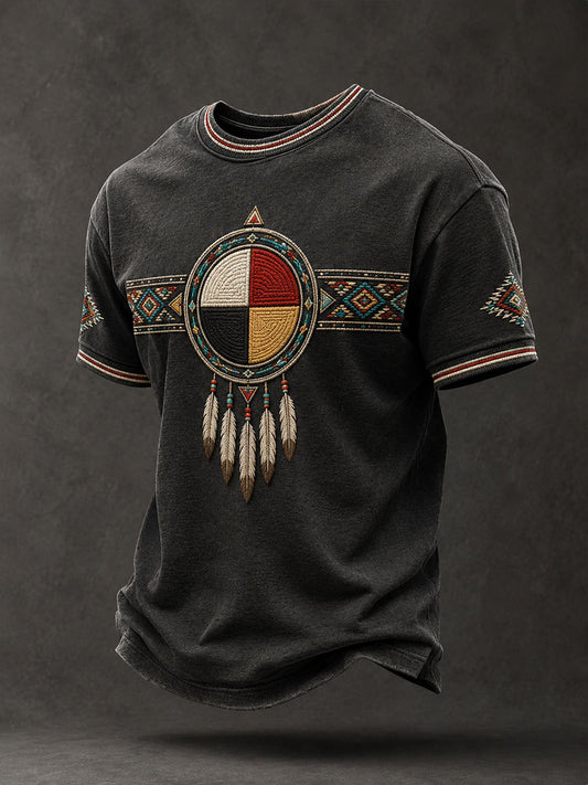 Men's Indigenous Art T-Shirt