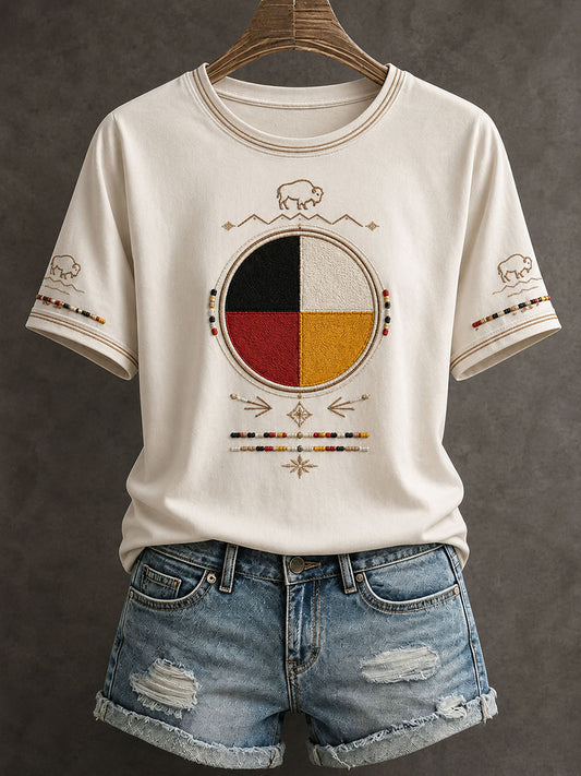 Women's Indigenous Art T-Shirt
