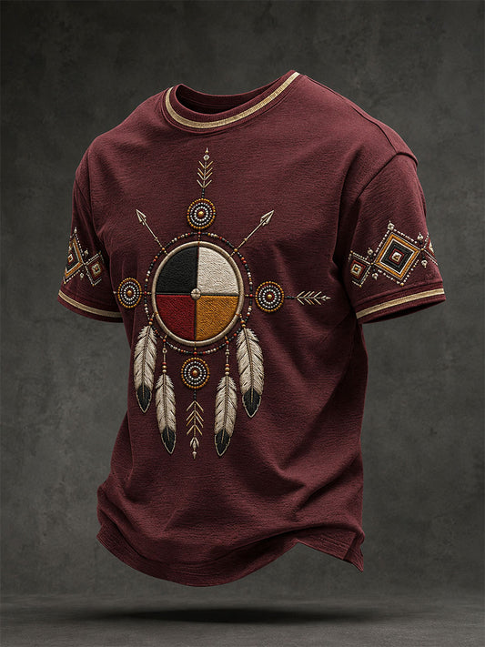 Men's Indigenous Art T-Shirt