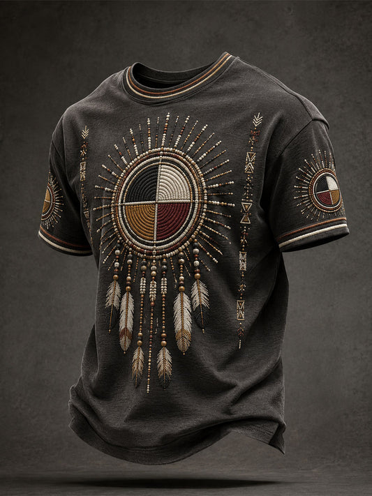 Men's Indigenous Art T-Shirt