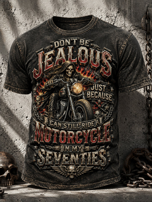 Men's Motorcycle Lover Graphic T-Shirt