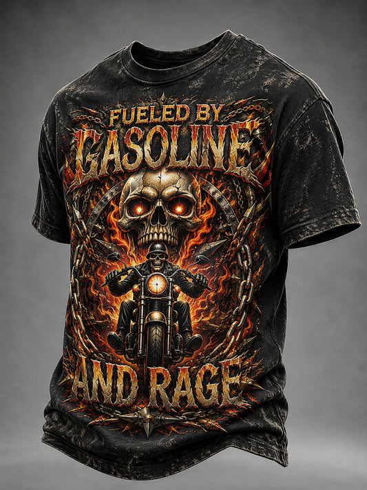 Men's Motorcycle Lover Graphic T-Shirt