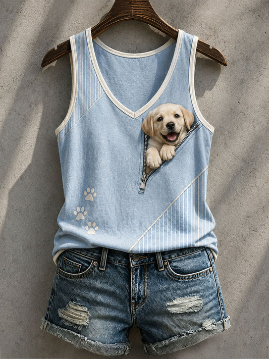 Women's Lovely Labrador Retriever Tank Top