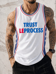 Men's Trust LEPROCESS Printed Racket Vest