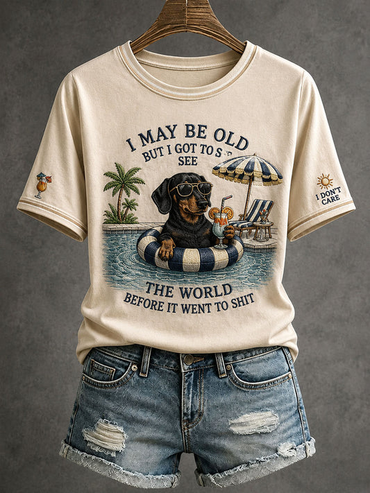 Women's I May Be Old T-shirt
