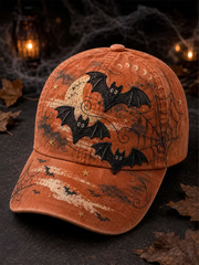 Unisex Halloween Print Hat