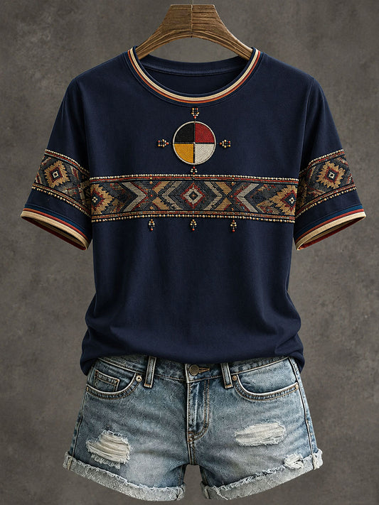Women's Indigenous Art T-Shirt