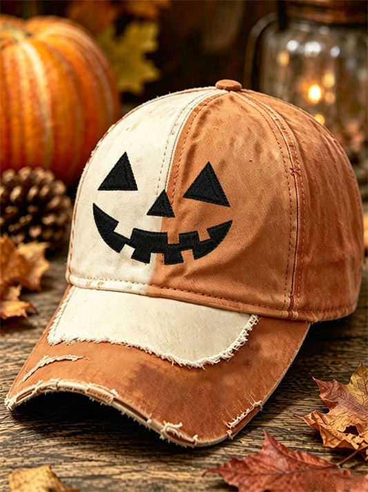 Halloween Pumpkin Gothic Style Fun Casual Unisex Hat