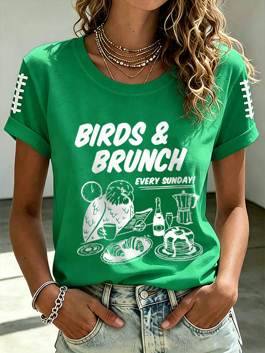 Women's Philly Football short-sleeved T-shirt