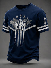 Men's Football Printed T-shirt