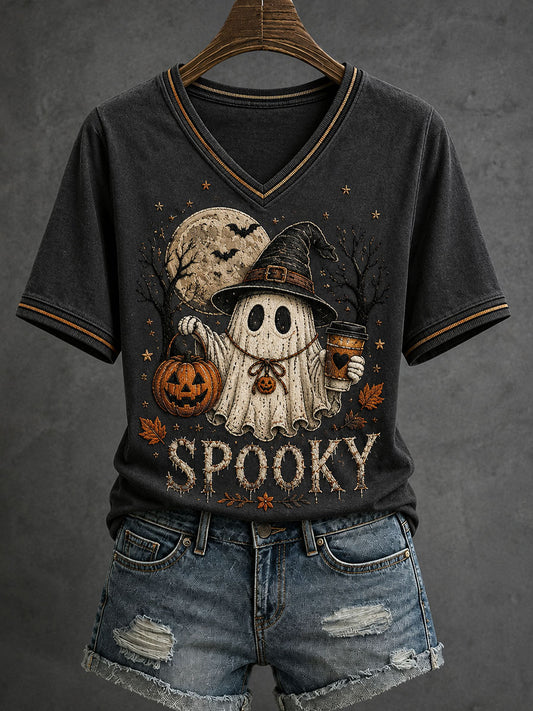 Women's Autumn Halloween T-Shirt