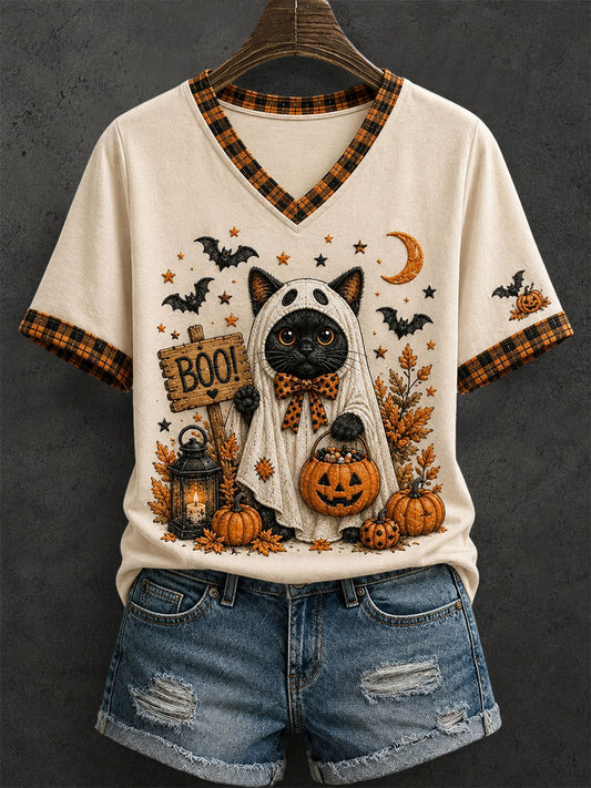 Women's Autumn Halloween T-Shirt