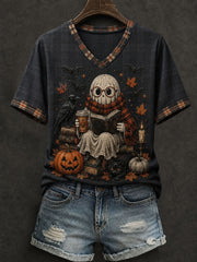 Women's Autumn Halloween T-Shirt