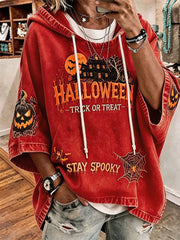 Women’s 'Trick Or Treat' Halloween Casual Hoodie