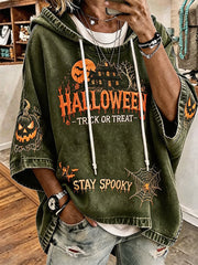 Women’s 'Trick Or Treat' Halloween Casual Hoodie