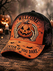 'Enter If You Dare' Halloween Casual Unisex Hat